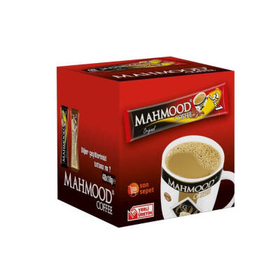 Mahmood Coffee 3ü 1 Arada Hazır Kahve 48 Adet x 18 Gram (1 Koli) - 4
