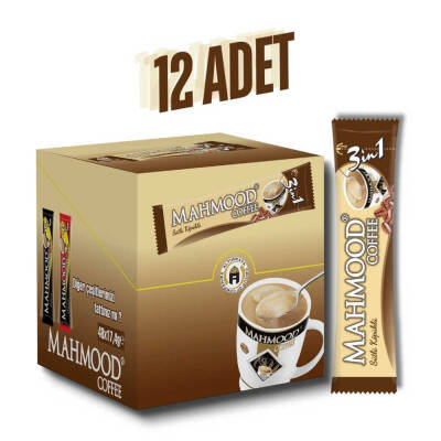 Mahmood Coffee 3ü 1 arada Sütlü Köpüklü Hazır Kahve 48 adet x 17,4 Gram (1 Koli) - 2
