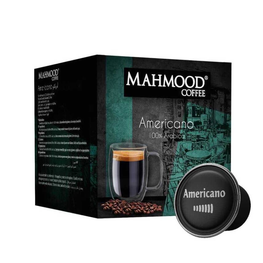 Mahmood Coffee Dolce Gusto Americano Kapsül Kahve 7 G x 16 Adet - 1
