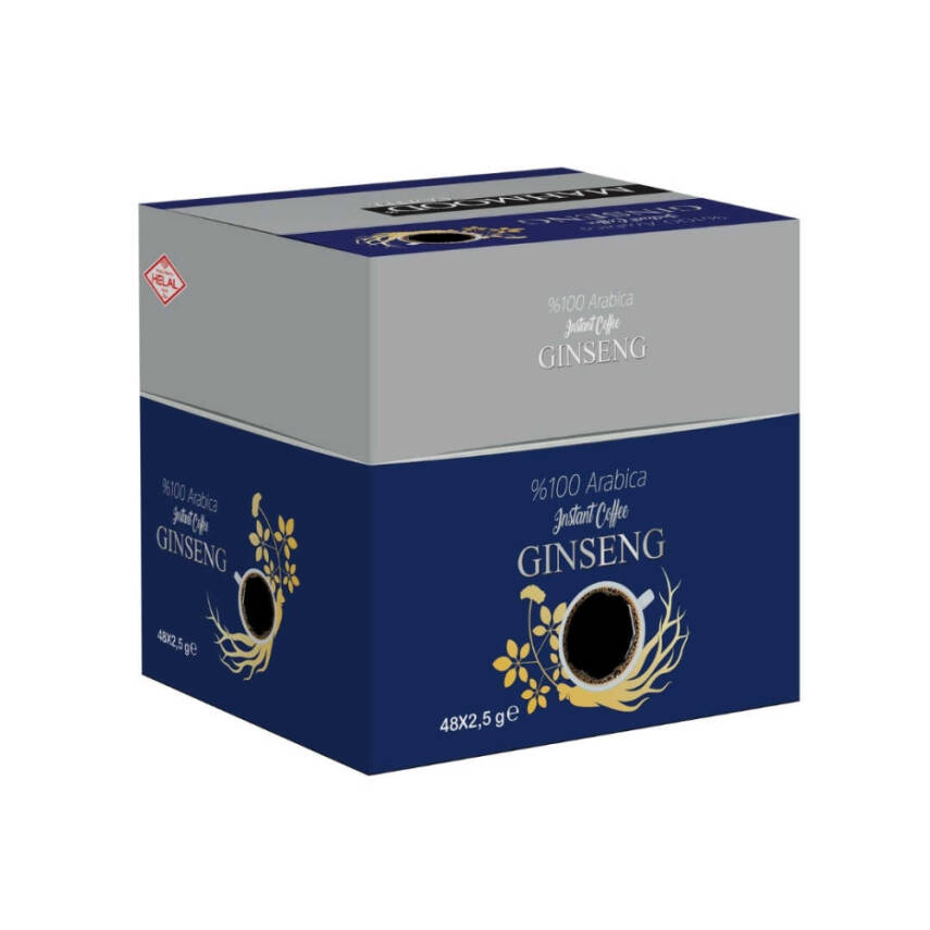 Mahmood Coffee Arabica Ginseng Çözünebilir Granül Kahve 2,5 G x 48 Adet - 2
