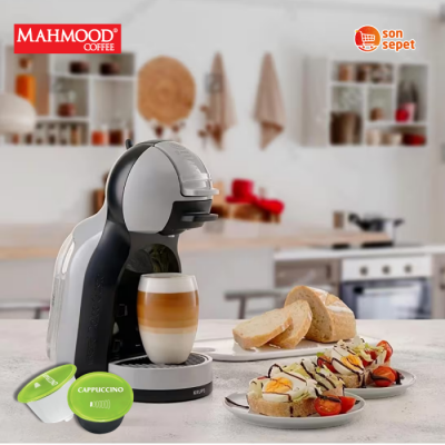 Mahmood Coffee Cappuccino Kapsül Tanışma Paketi Dolce Gusto Uyumlu Kapsül Kahve Fırsat Paketi 16 Adet X 6 Paket - 3