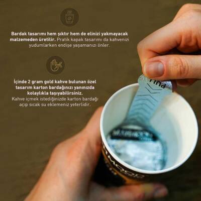 Mahmood Coffee Gold Granül Kahve Bardak 2 Gram x 6 Adet - 4