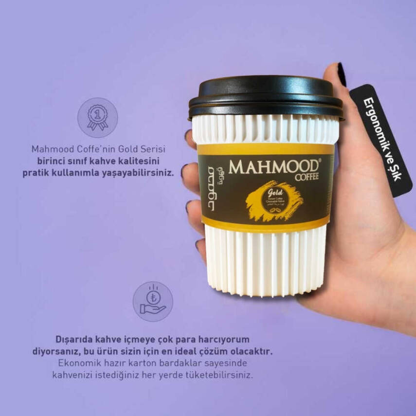 Mahmood Coffee Gold Granül Kahve Bardak 2 Gram x 6 Adet - 6