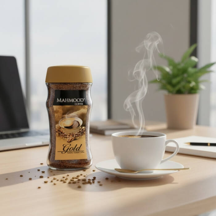 Mahmood Coffee Gold Granül Kahve Cam Kavanoz 200 G - 4