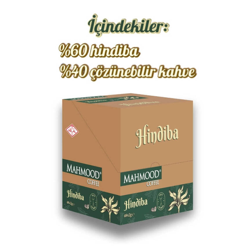 Mahmood Coffee Hindiba Kahvesi 2g x 48 Adet Stick | %60 Hindiba – %40 Kahve | Şekersiz & Helal - 8