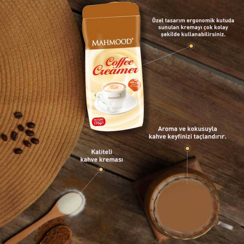 Mahmood Coffee Kahve Kreması 170 Gram - 5