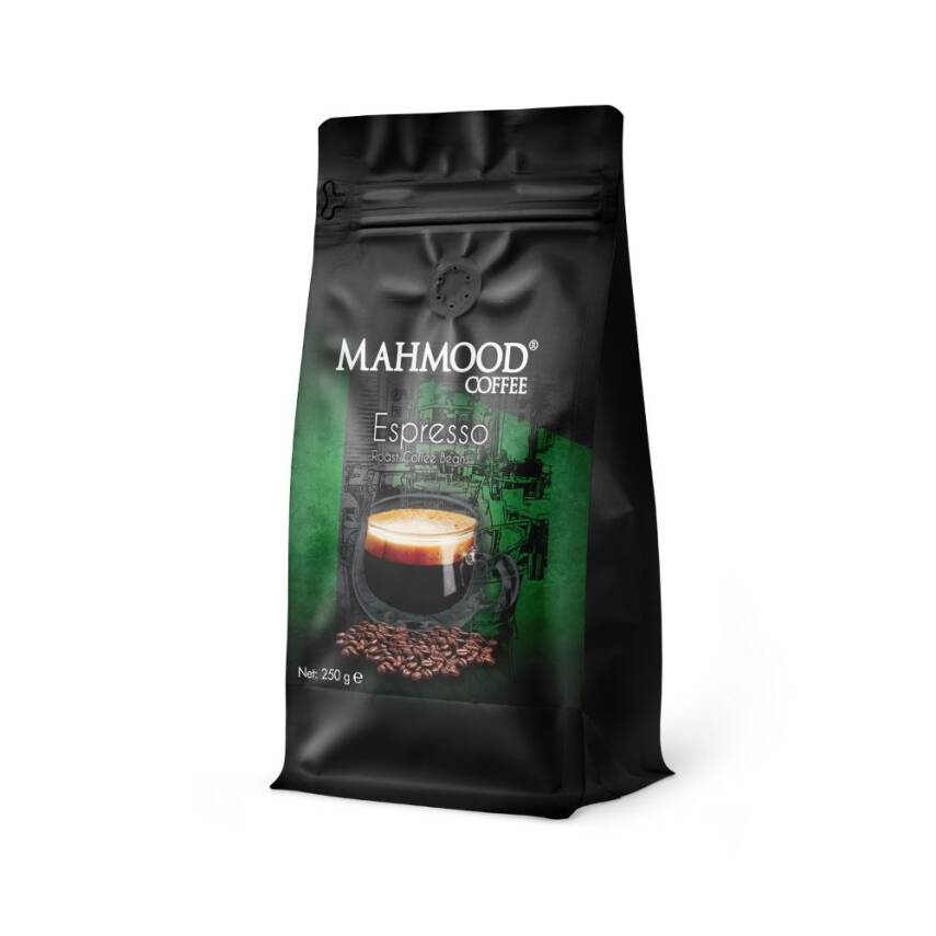 Mahmood Coffee Kavrulmuş Espresso Kahve Çekirdekleri 250 G - 1