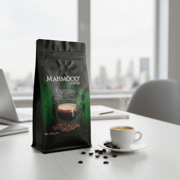 Mahmood Coffee Kavrulmuş Espresso Kahve Çekirdekleri 250 G - 2