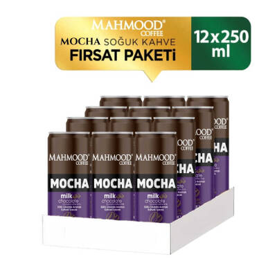 Mahmood Coffee Mocha Soğuk Kahve 250 ml X 12 Adet - 3