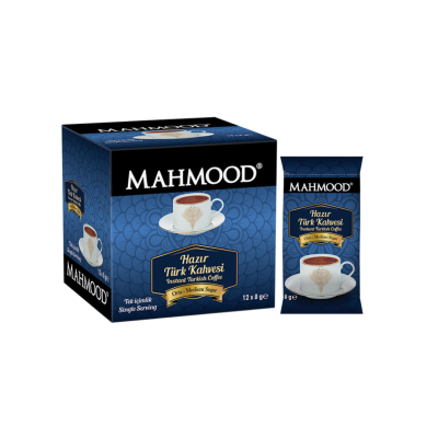 Mahmood Coffee Orta Hazır Türk Kahvesi 8 g x 12 adet