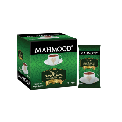 Mahmood Coffee Şekerli Hazır Türk Kahvesi 9 g x 12 adet