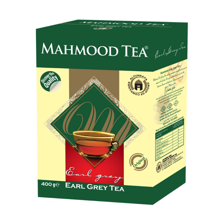 Mahmood Tea Bergamotlu Ithal Seylan Dökme Çayı Earl Grey Kutu 400 G - 1