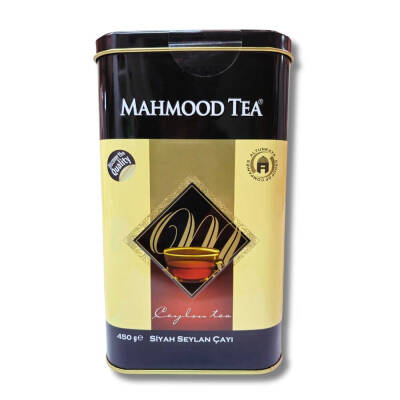 Mahmood Tea Ithal Seylan Siyah Dökme Çay Teneke Kutu 450 G